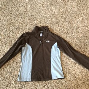 Women's North Face zip up. Small.